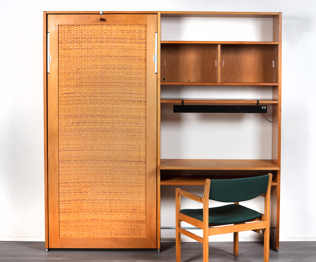 Enquiring about Danish 1960's Hans Wegner RY100 Oak System with Murphy Bed