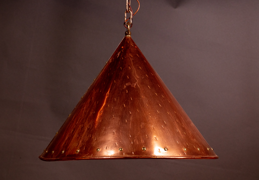 Enquiring about Danish 1970's Designer Copper Pendant Light