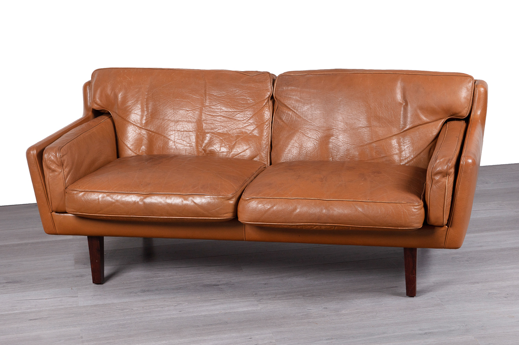 Danish 1960 S Designer Leather Sofa, Vintage Leather Sofa Melbourne