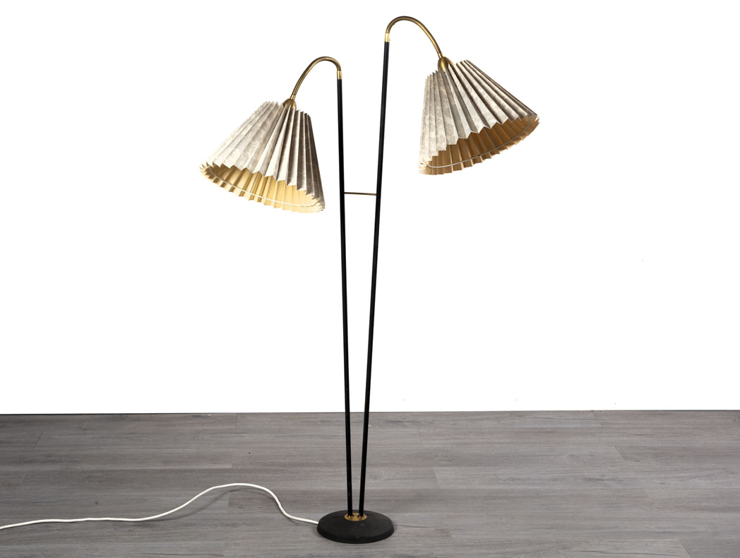 Enquiring about Danish 1950's 2-Headed Floor Lamp