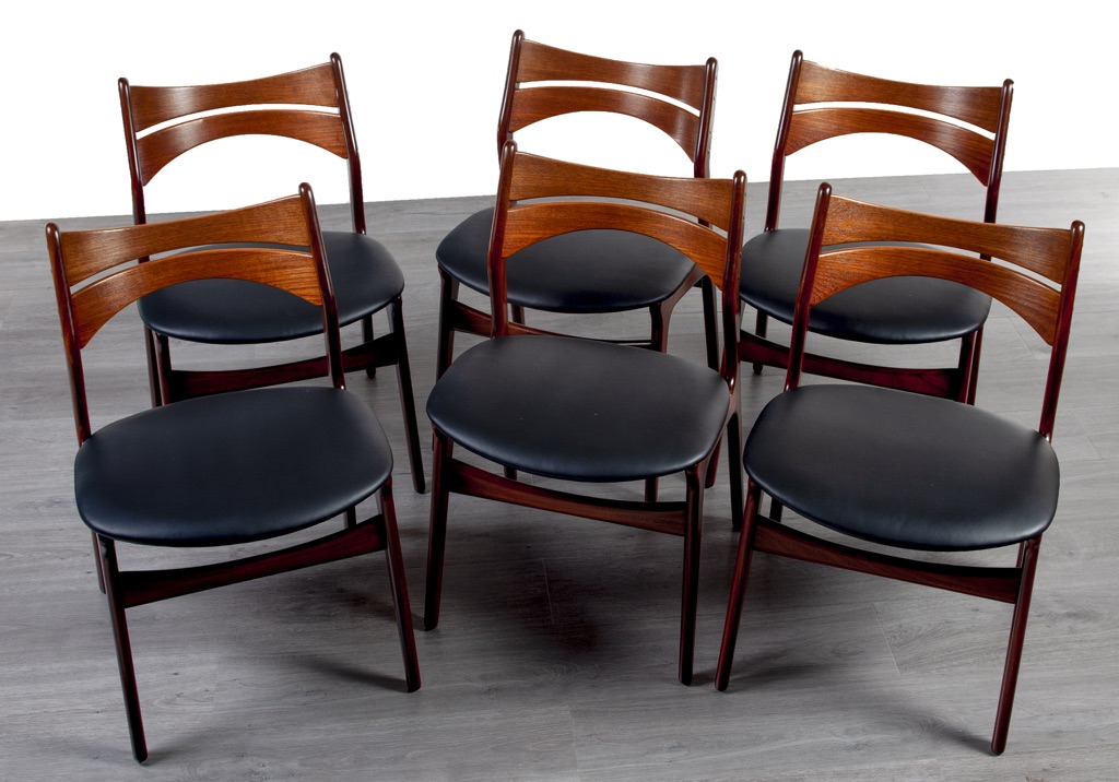 Enquiring about Danish 1960's Set x 4 Teak Designer Dining Chairs