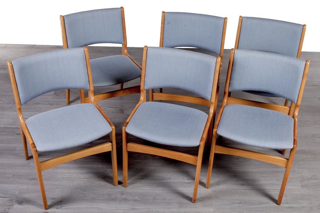 Enquiring about Danish 1960's Set x 6 Oak Erik Buch Dining Chairs