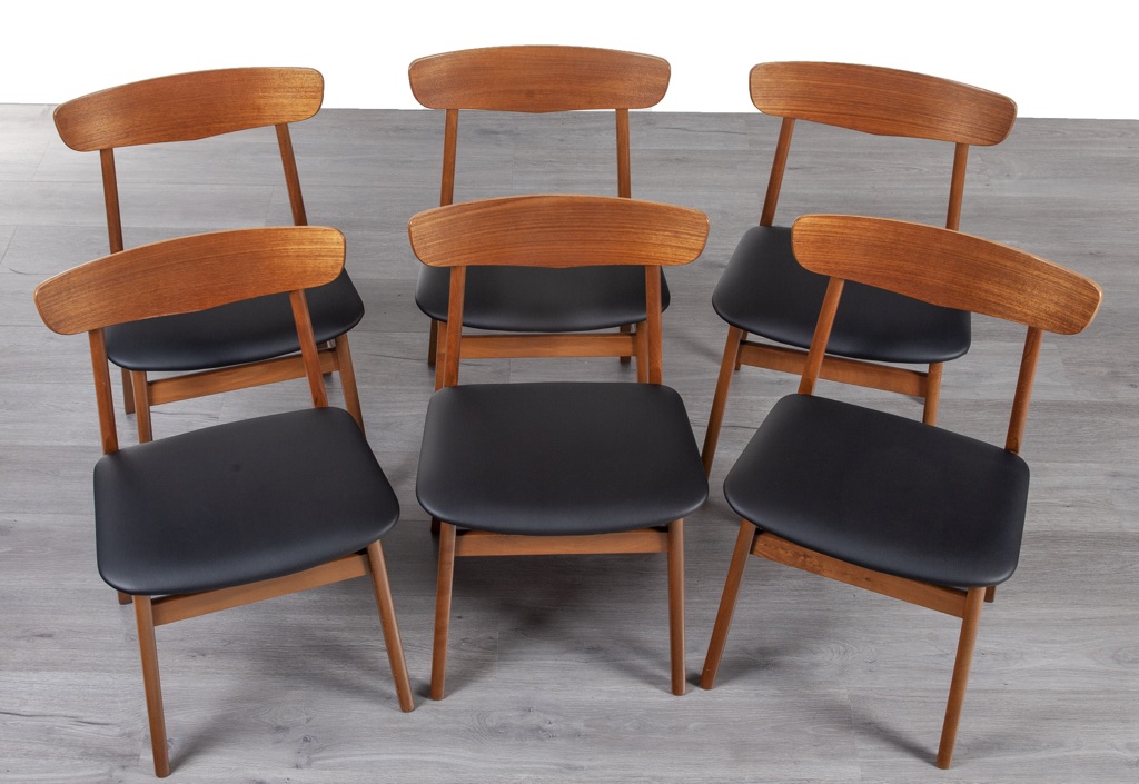 Enquiring about Danish 1960's Set x 6 Teak & Beech Dining Chairs