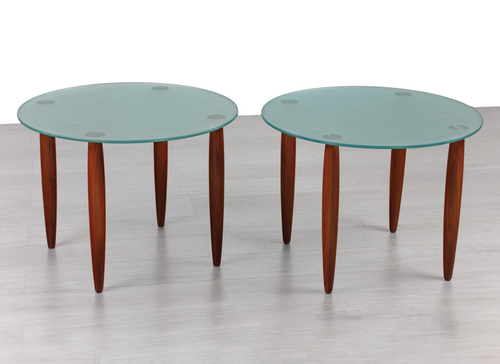 Enquiring about Danish Walnut & Glass Occasional Table (2)