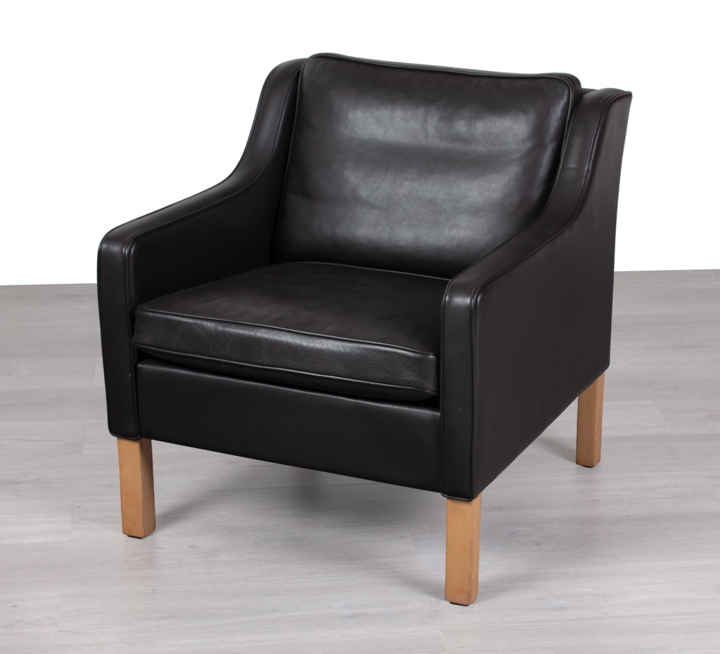 Enquiring about Danish Leather Armchair by Mogens Hansen