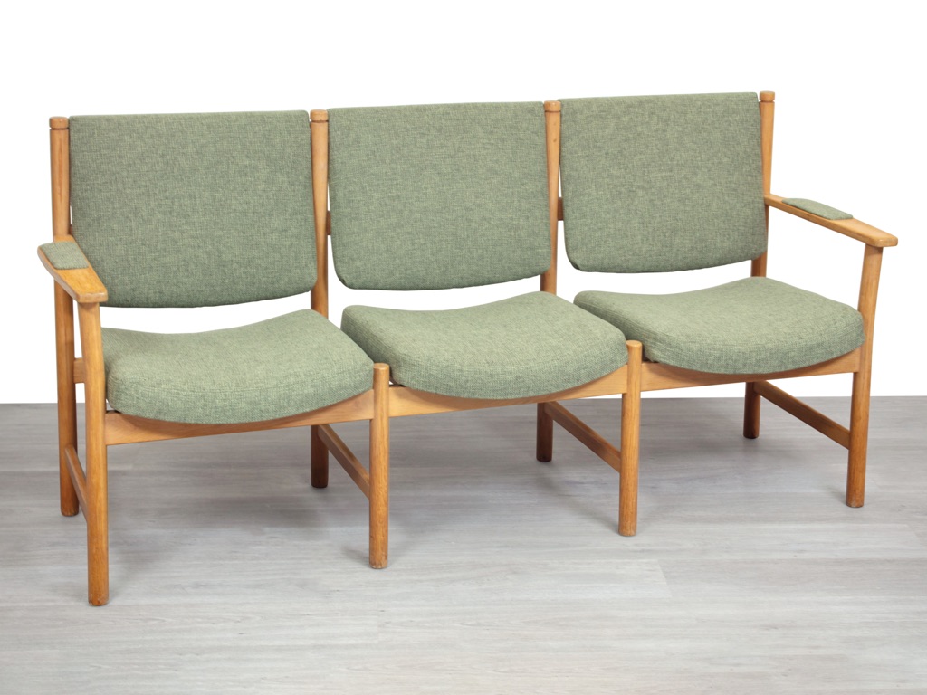 Enquiring about Danish 1960s European Oak Bench 3-Seater Sofa